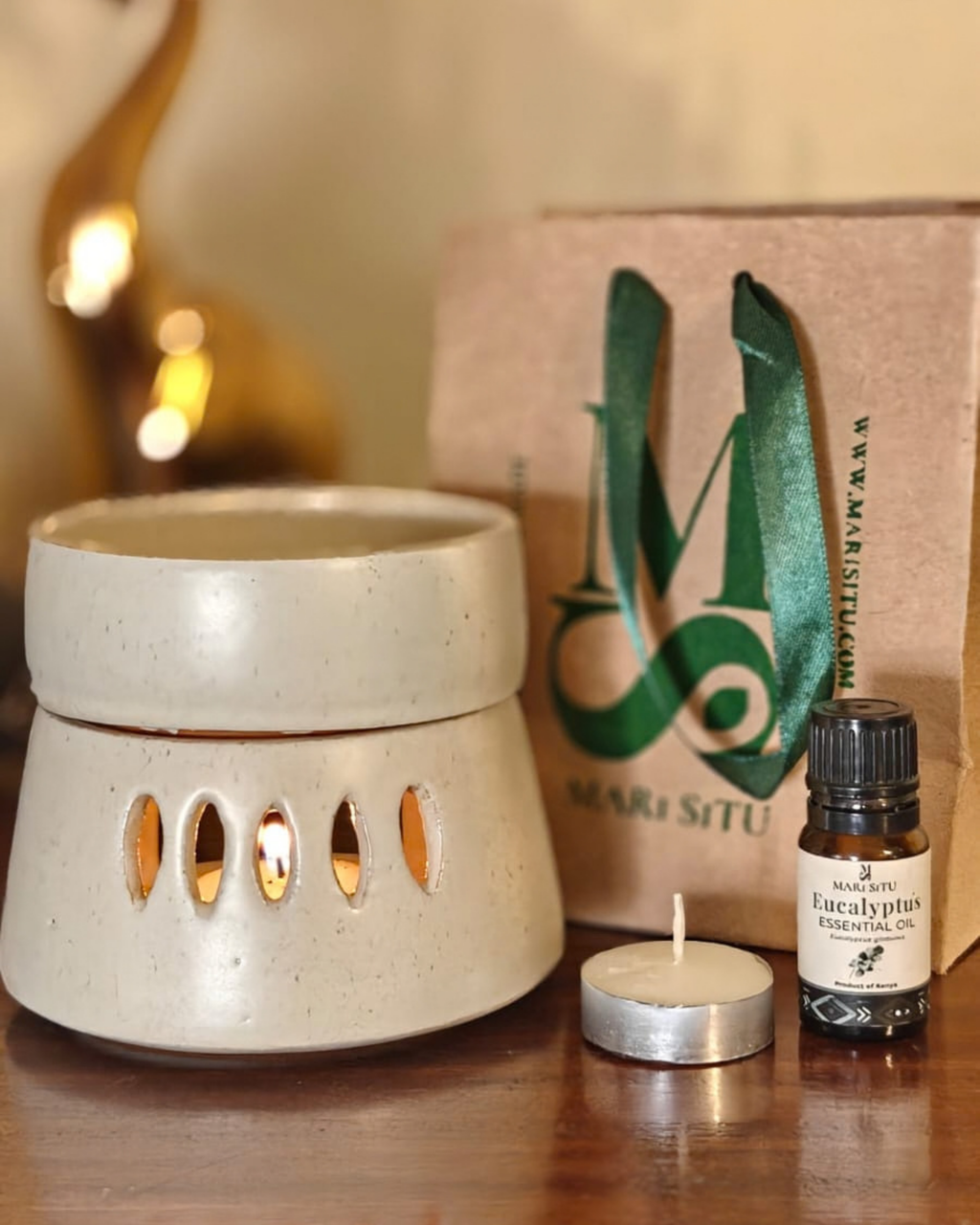 Ceramic Diffuser + Essential Oil Bundle | 15% Off | Mari Situ – Mari Situ