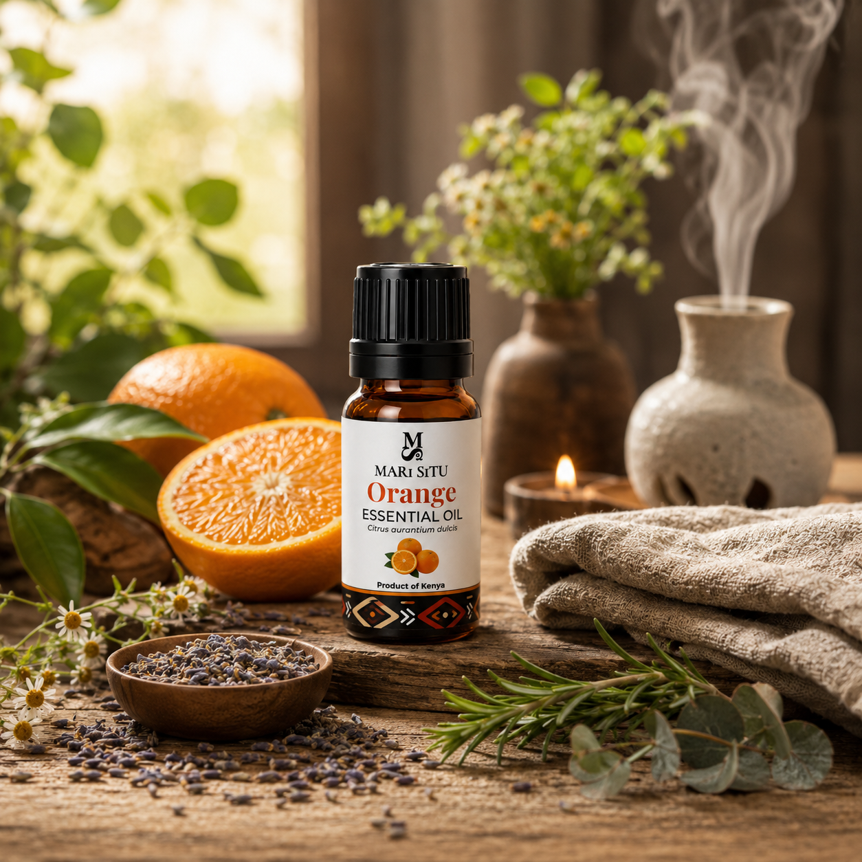 Orange Essential Oil – Pure Sweet Citrus (10ml)